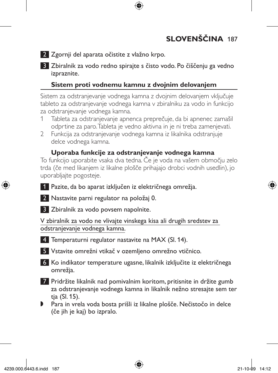 Philips GC4400 series User Manual | Page 187 / 224