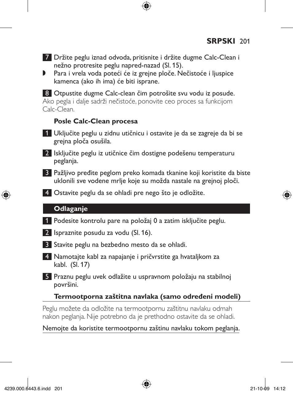 Philips GC4400 series User Manual | Page 201 / 224