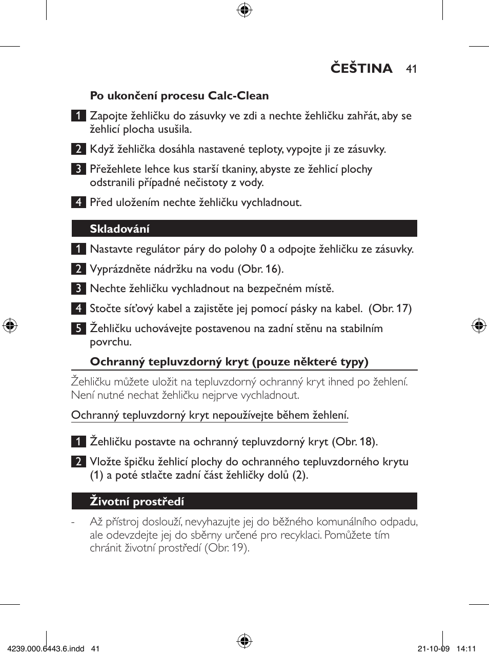 Philips GC4400 series User Manual | Page 41 / 224