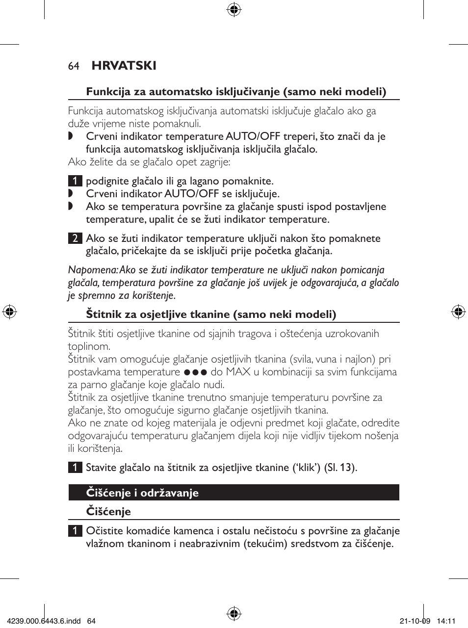 Philips GC4400 series User Manual | Page 64 / 224