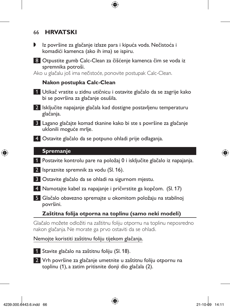 Philips GC4400 series User Manual | Page 66 / 224
