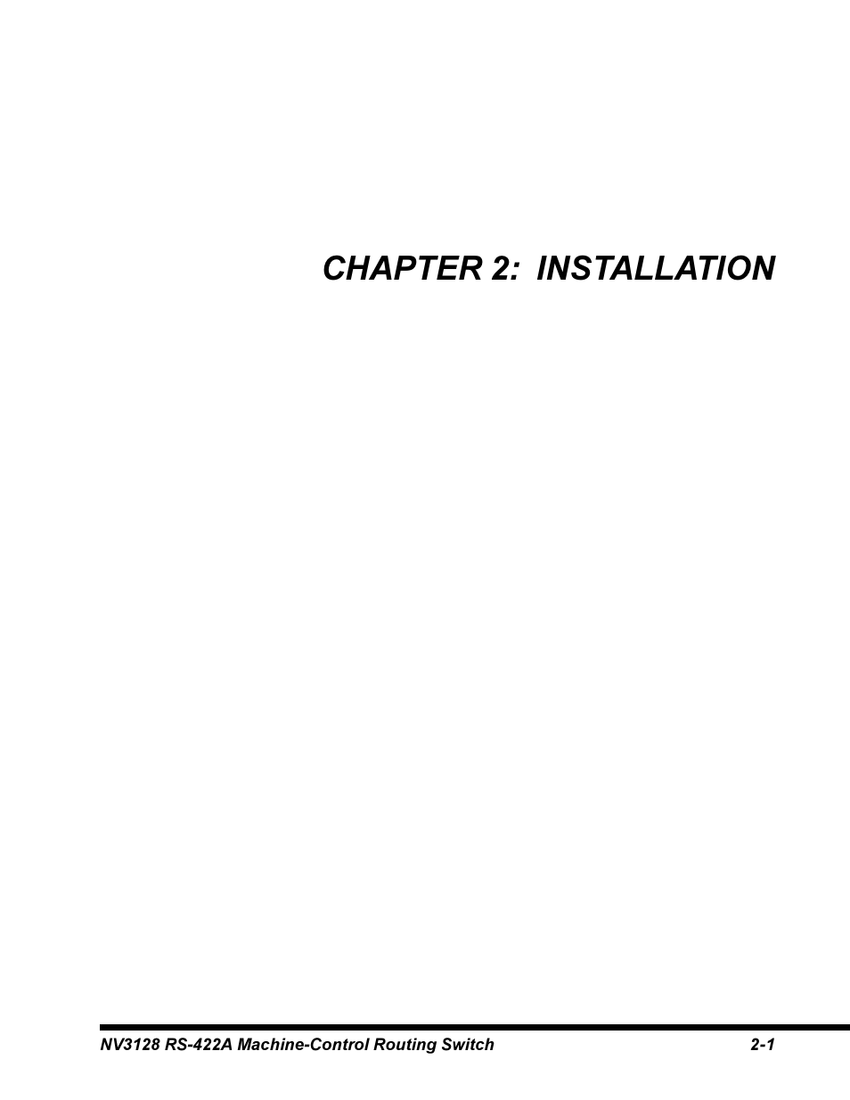 Chapter 2: installation | Envision Peripherals NV3128 User Manual | Page 25 / 92