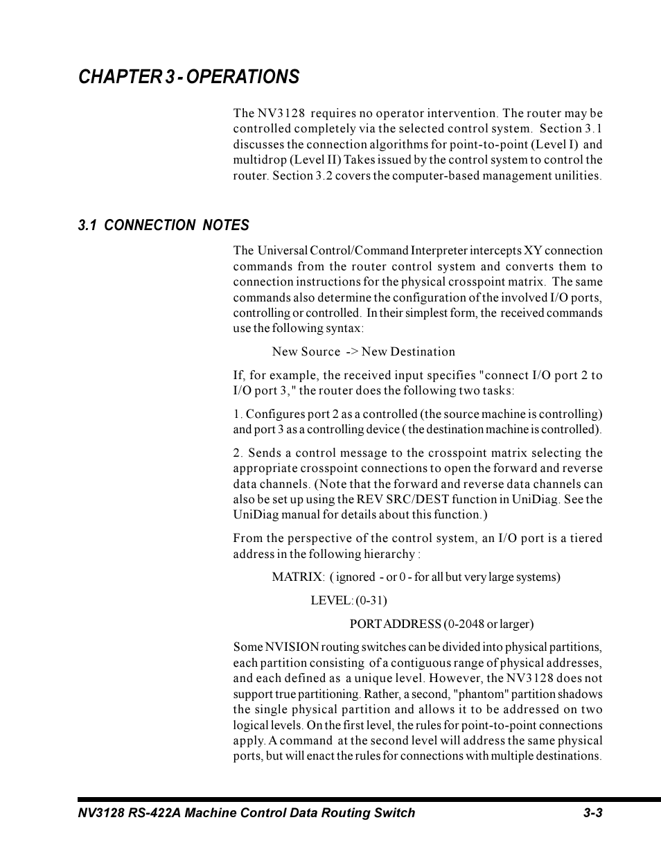 Chapter 3 - operations | Envision Peripherals NV3128 User Manual | Page 51 / 92