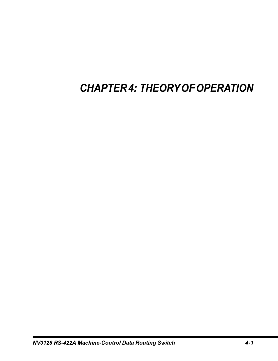 Chapter 4: theory of operation | Envision Peripherals NV3128 User Manual | Page 63 / 92