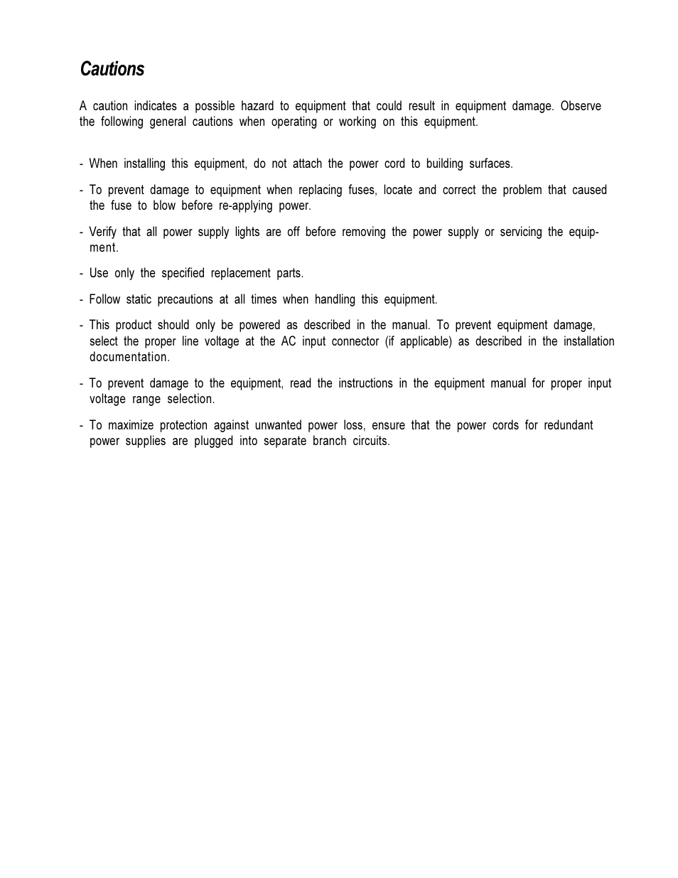 Cautions | Envision Peripherals NV3128 User Manual | Page 7 / 92