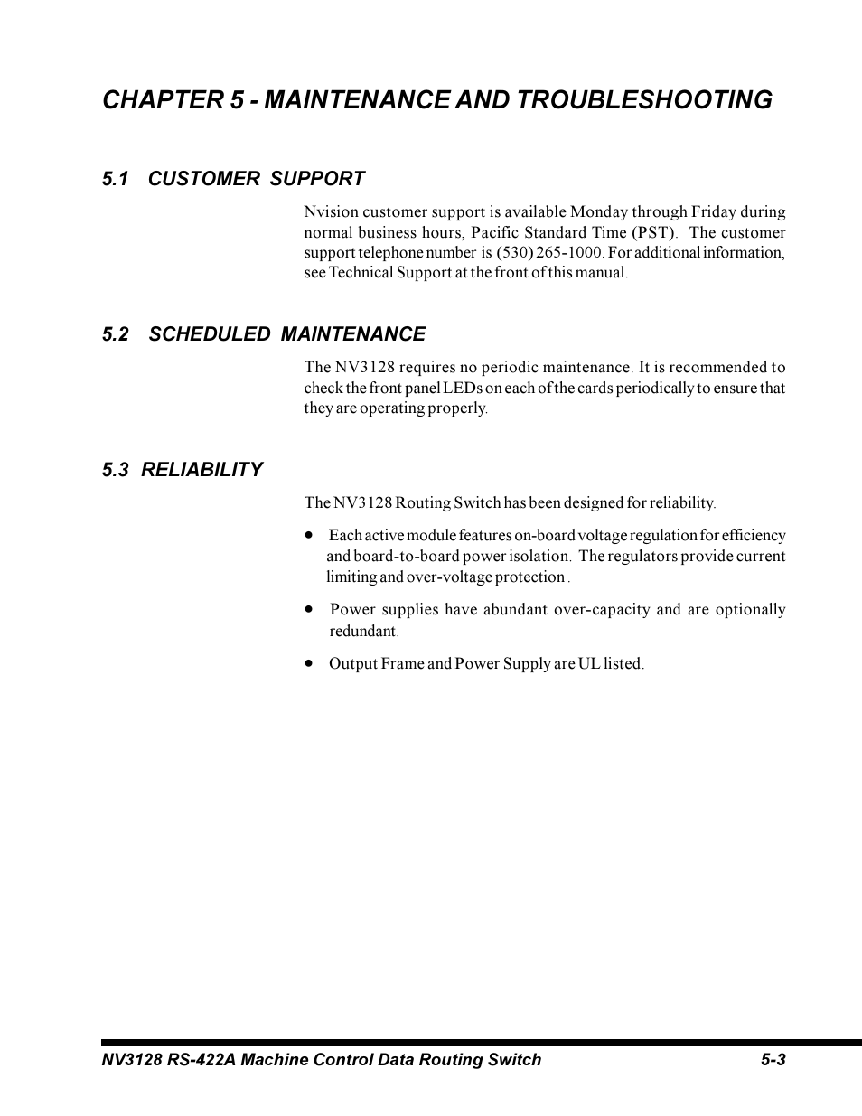 Chapter 5 - maintenance and troubleshooting | Envision Peripherals NV3128 User Manual | Page 77 / 92