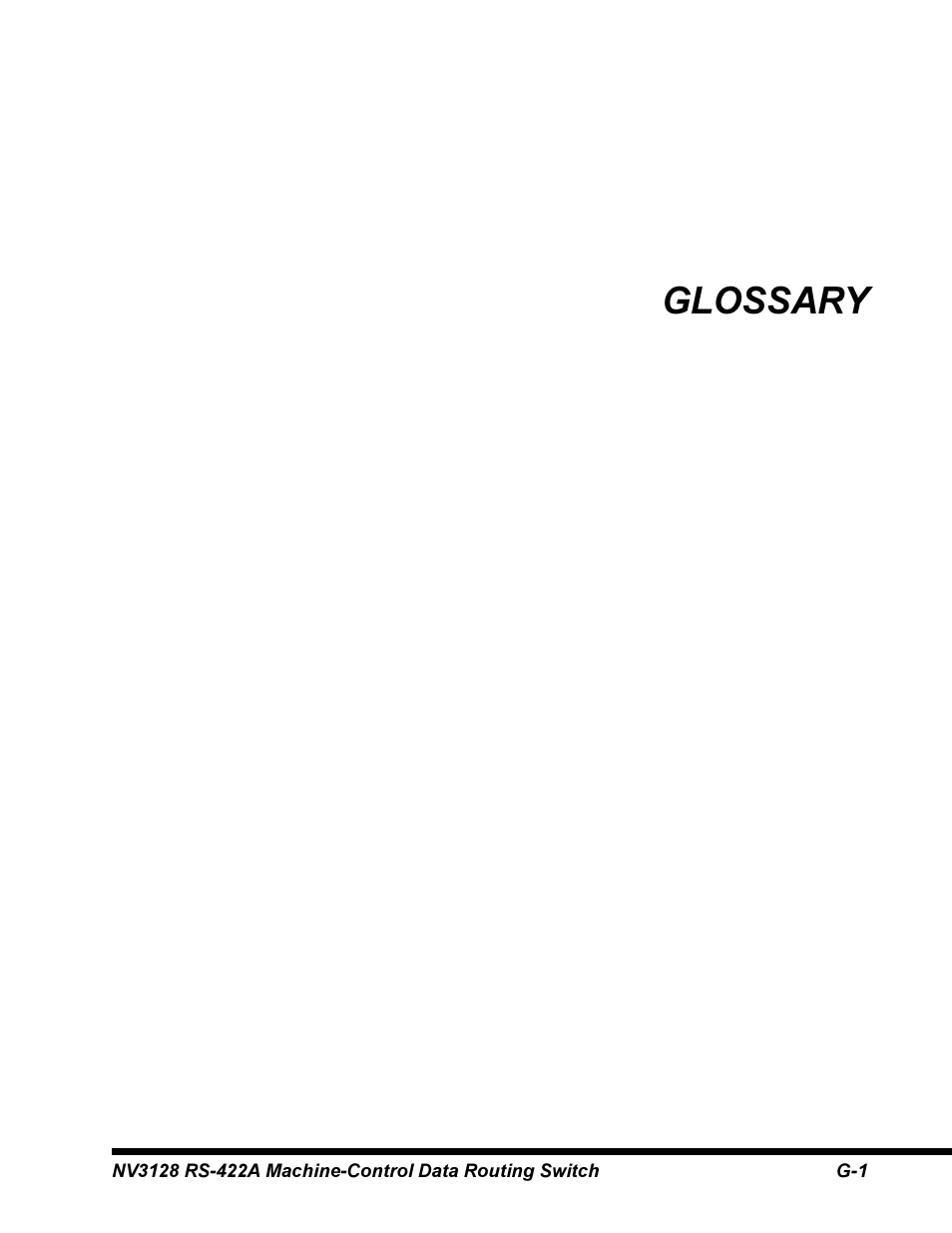 Glossary | Envision Peripherals NV3128 User Manual | Page 81 / 92