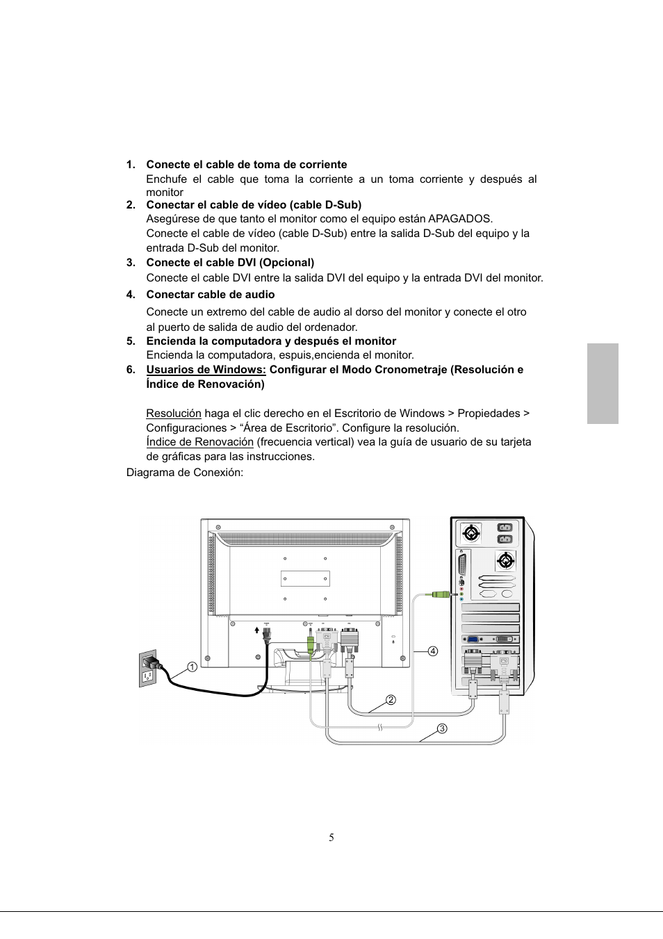 Español | Envision Peripherals G218a1 User Manual | Page 38 / 46