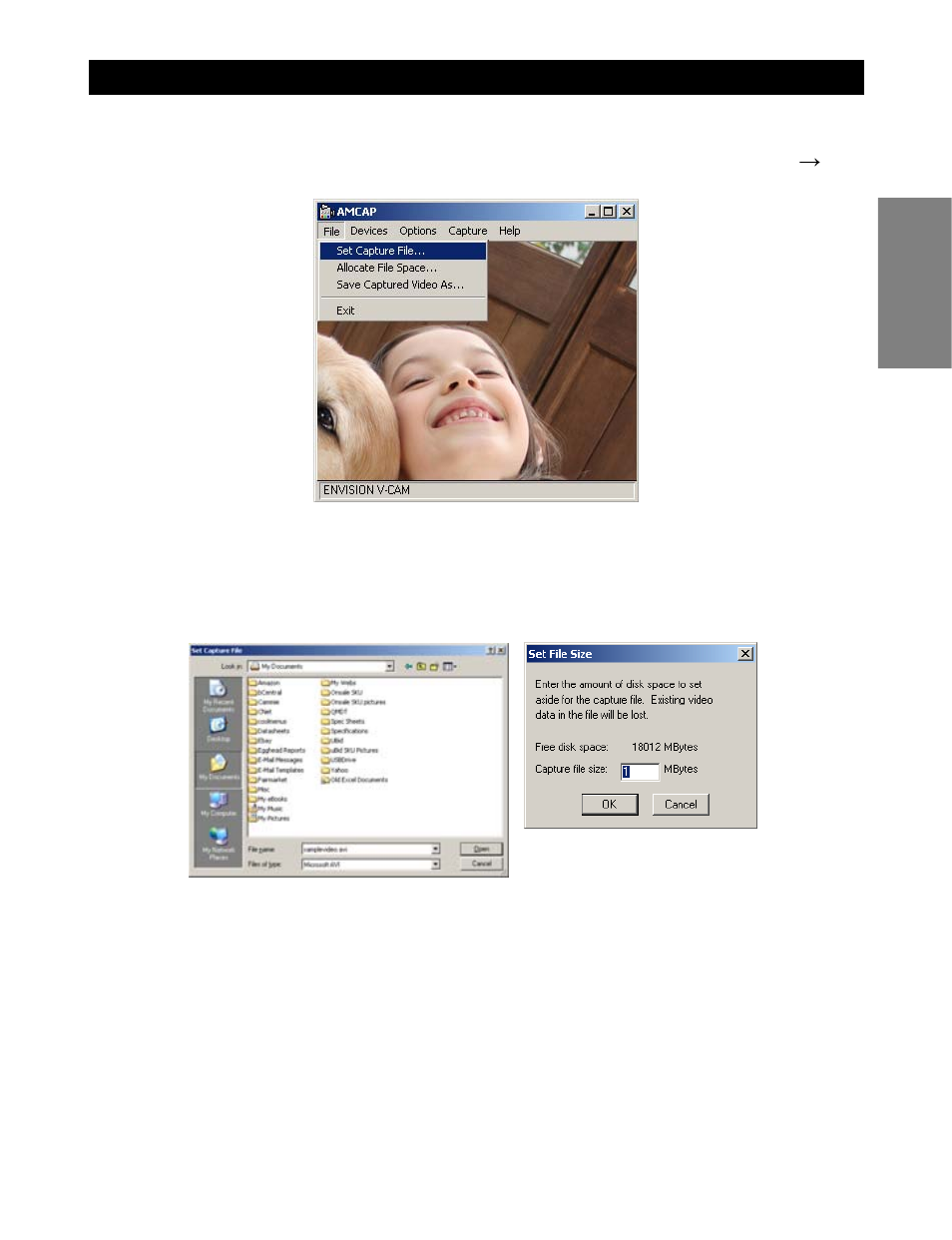 Recording a video, En g lis h | Envision Peripherals WebCam User Manual | Page 11 / 55