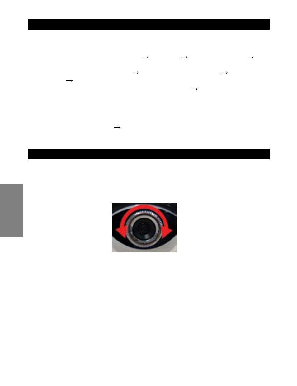 Employer l' envision v-cam, Ajustement du foyer | Envision Peripherals WebCam User Manual | Page 46 / 55