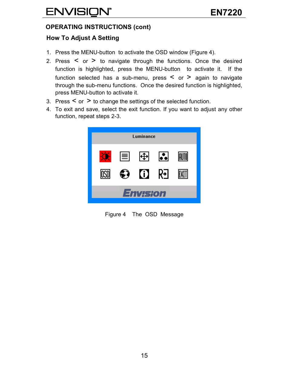 En7220 | Envision Peripherals EN7220 User Manual | Page 16 / 25