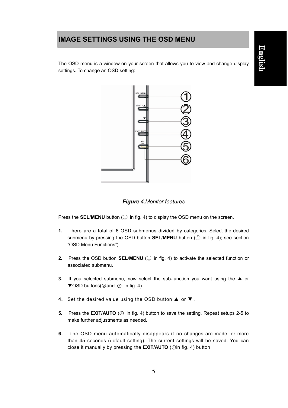 Deutsch, Français, Italiano | Español, English, Nederlands | Envision Peripherals LCD User Manual | Page 6 / 11