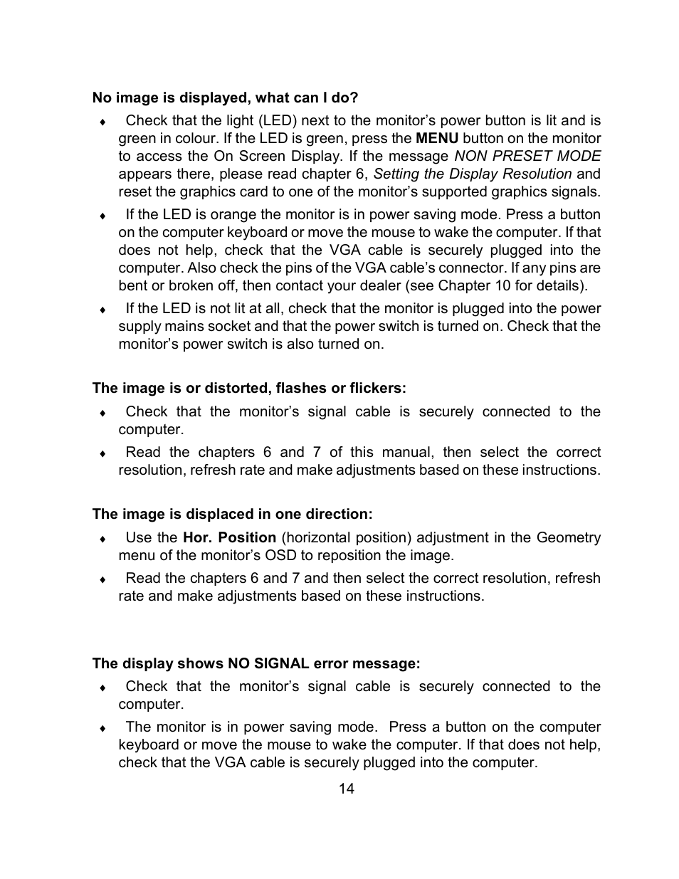 Envision Peripherals EN9410 User Manual | Page 22 / 25