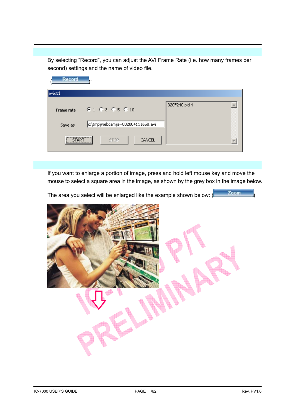 Ic-7000 cam user’s guide | Edimax Technology Pan/Tilt IP Surveillance Camera IC-7000 User Manual | Page 35 / 62