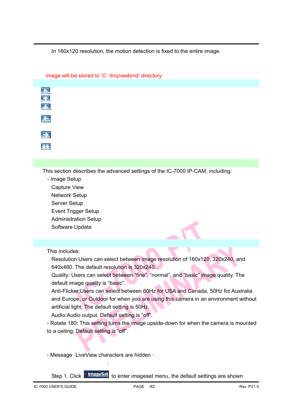 Ic-7000 cam user’s guide | Edimax Technology Pan/Tilt IP Surveillance Camera IC-7000 User Manual | Page 37 / 62