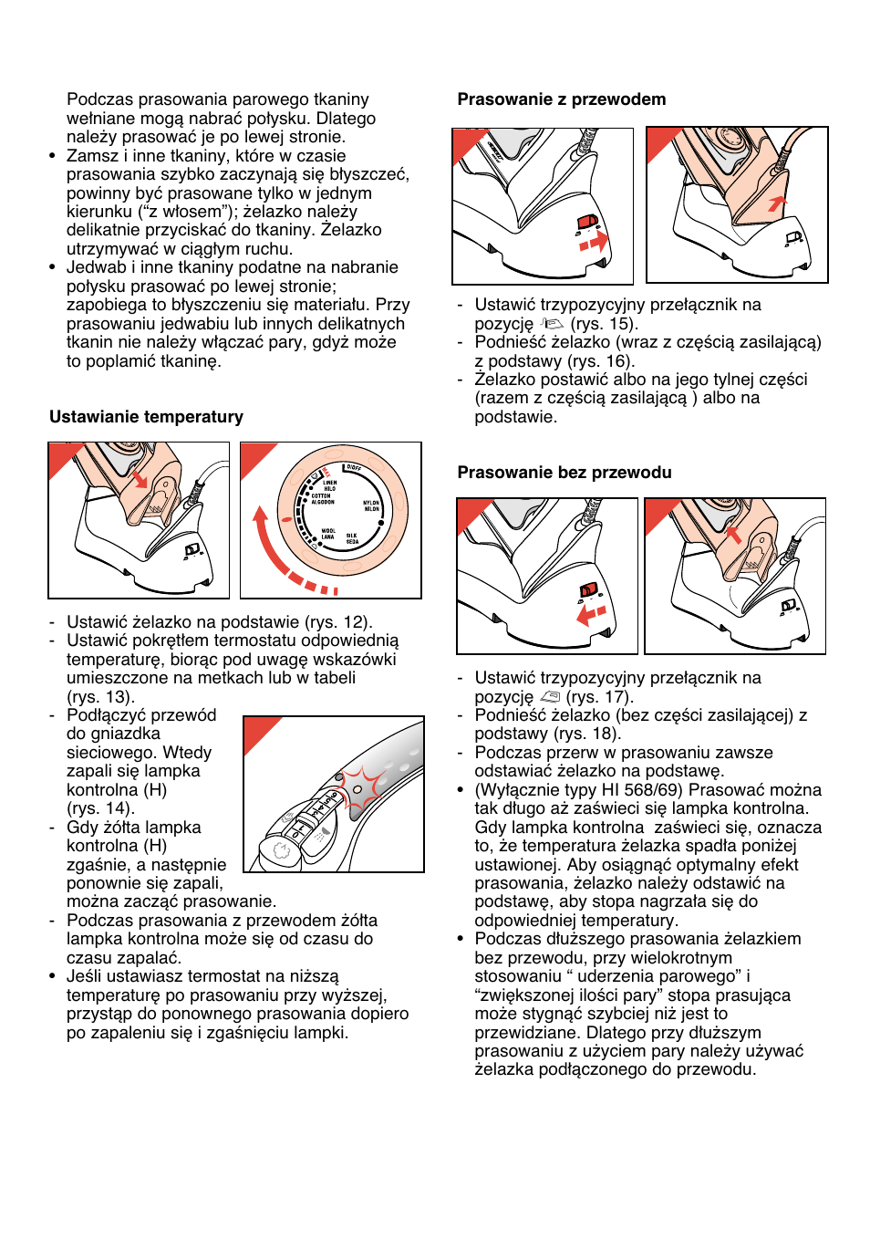 Philips HI558 User Manual | Page 13 / 100