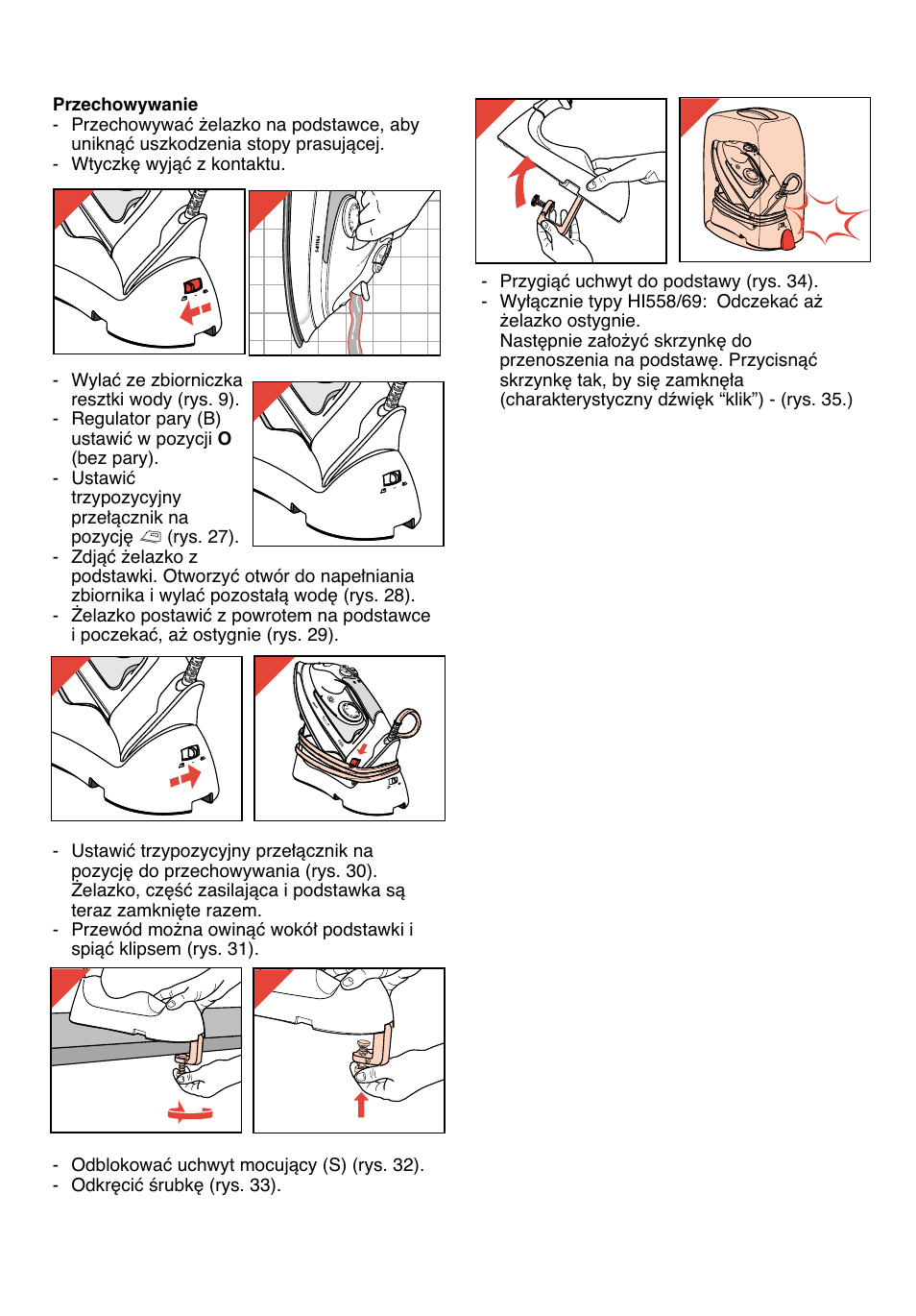 Philips HI558 User Manual | Page 16 / 100