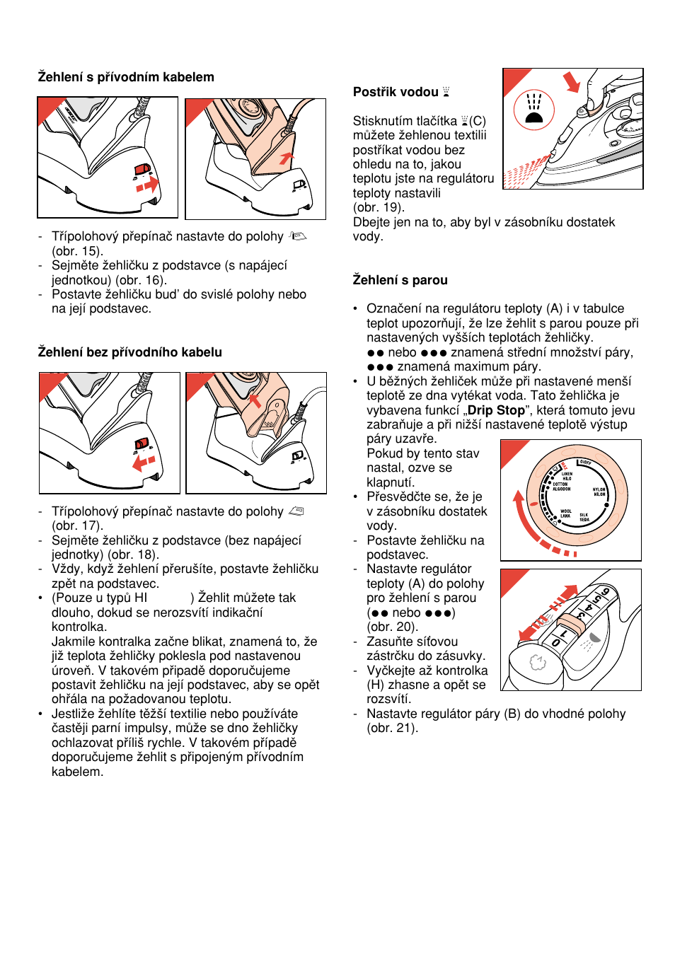 Philips HI558 User Manual | Page 20 / 100