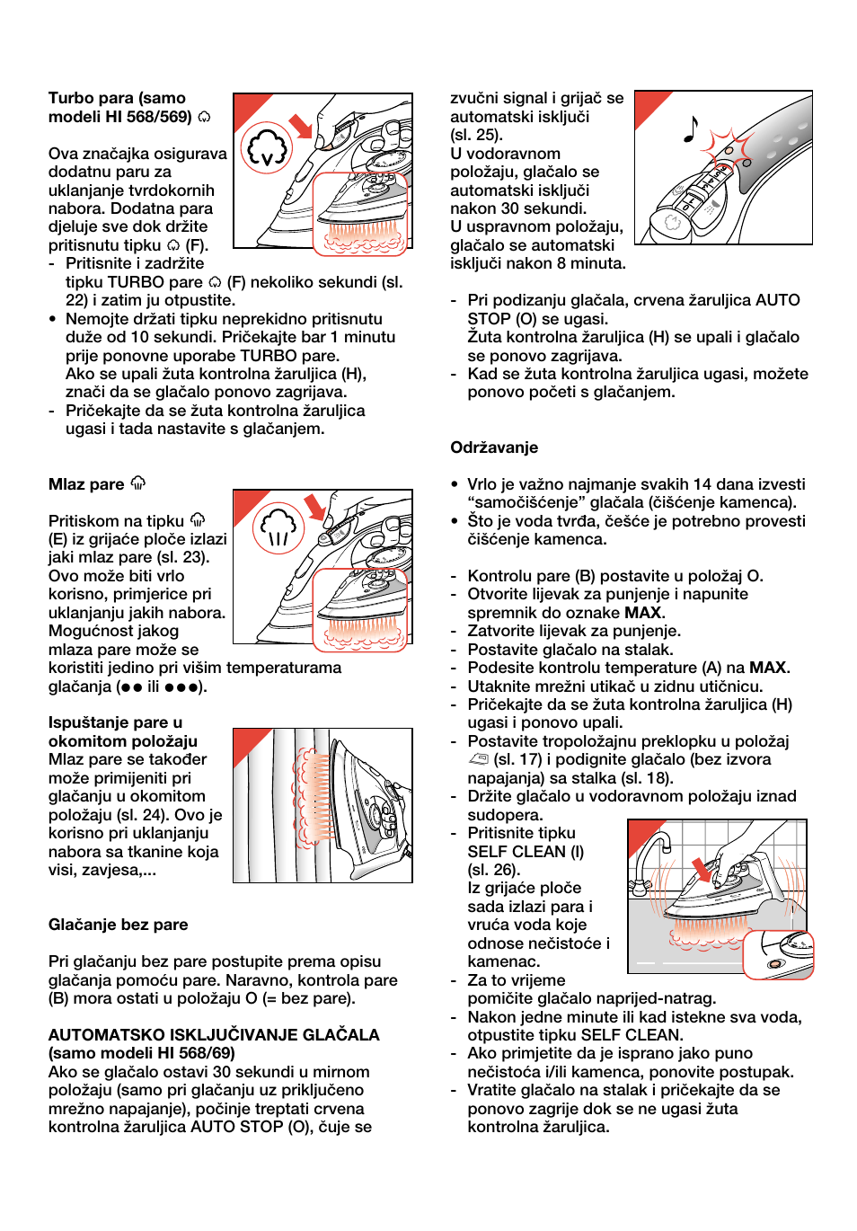 Philips HI558 User Manual | Page 72 / 100