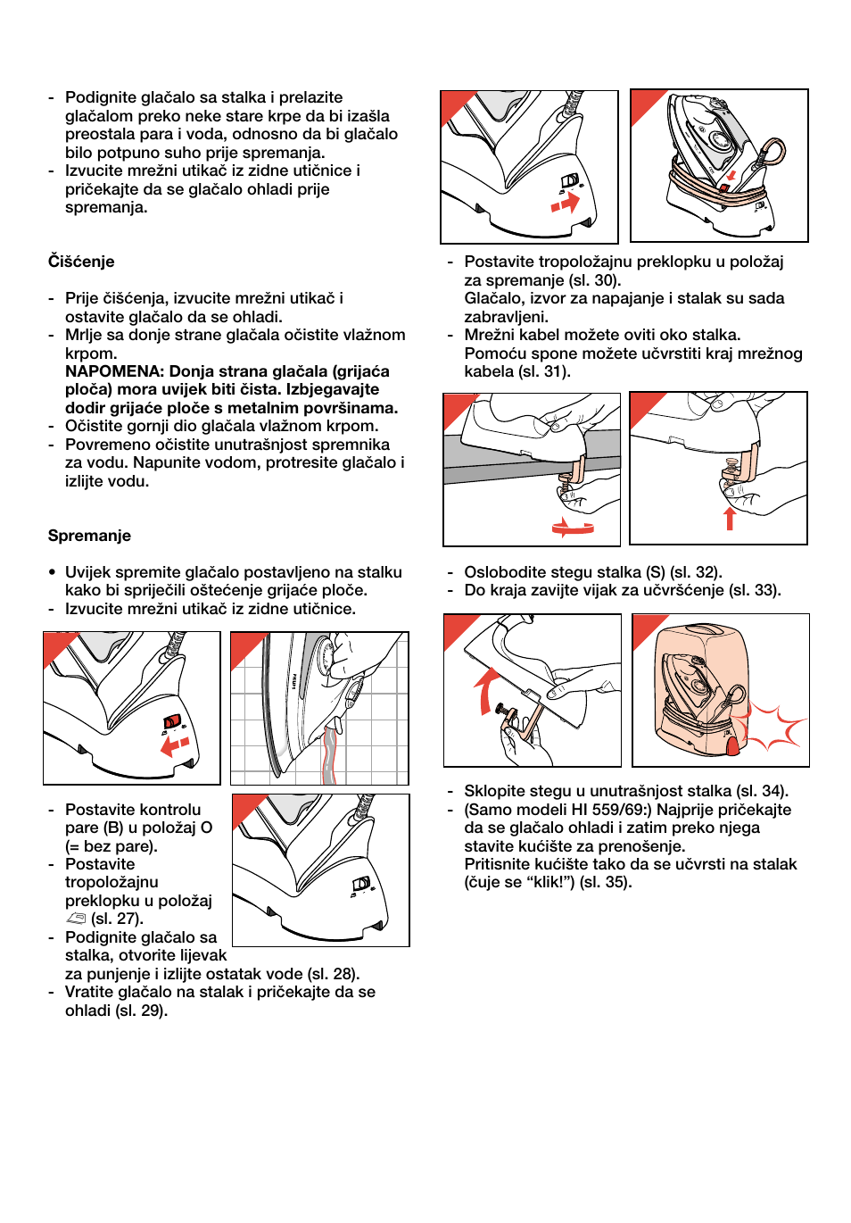 Philips HI558 User Manual | Page 73 / 100