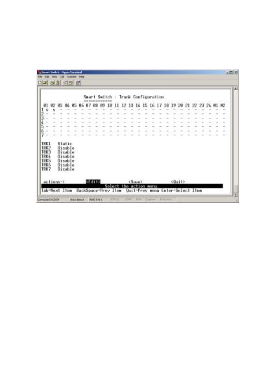 2 trunk configuration | Edimax Technology ES-5224R+ User Manual | Page 17 / 29
