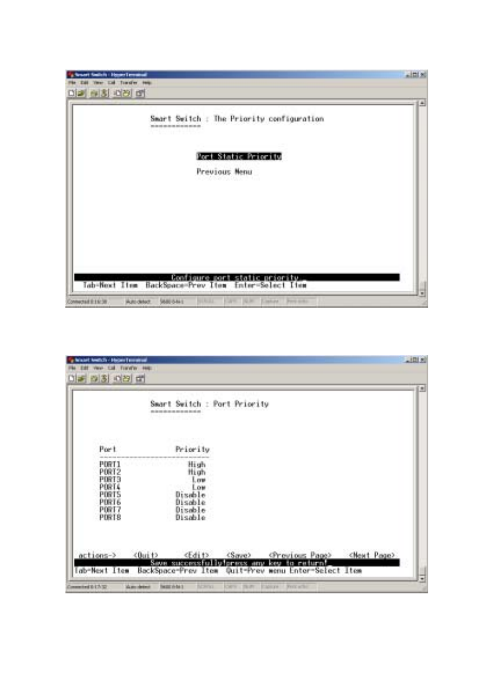 5 priority configuration | Edimax Technology ES-5224R+ User Manual | Page 26 / 29