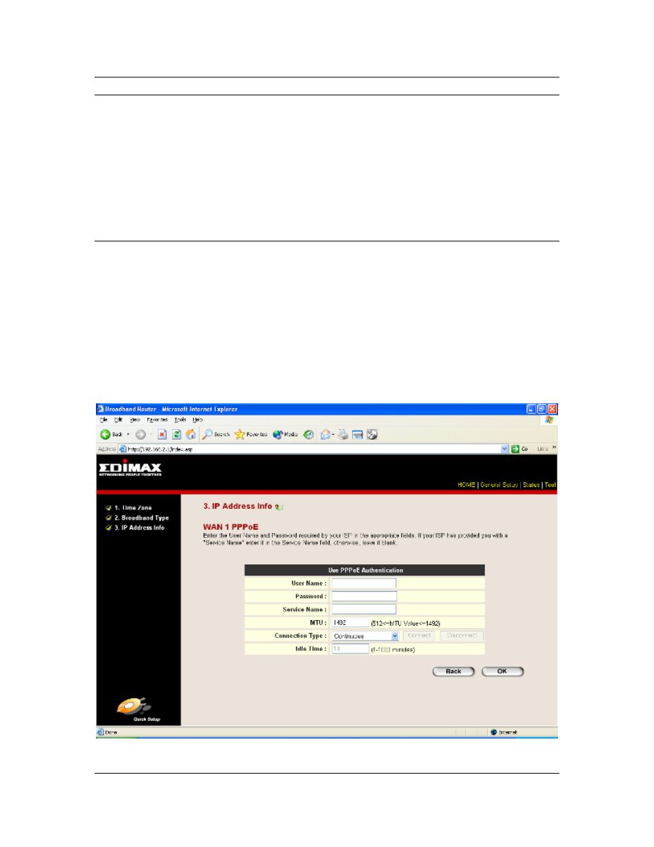 3 pppoe | Edimax Technology Multi-Homing Broadband Router User Manual | Page 19 / 87