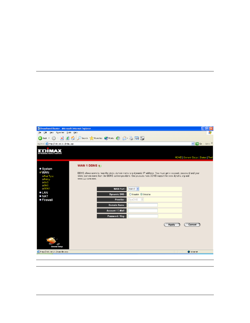 10 ddns | Edimax Technology Multi-Homing Broadband Router User Manual | Page 44 / 87