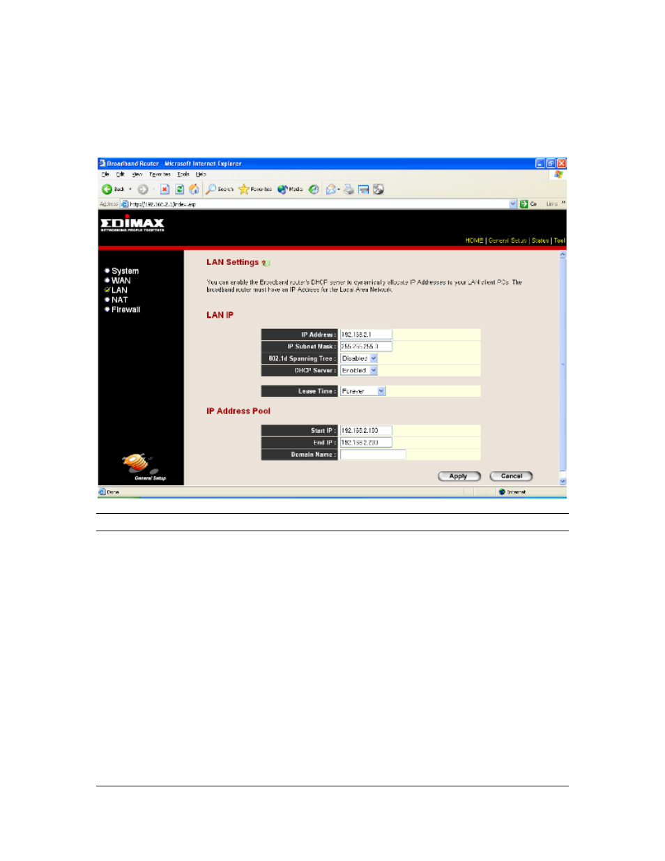 3 lan | Edimax Technology Multi-Homing Broadband Router User Manual | Page 46 / 87