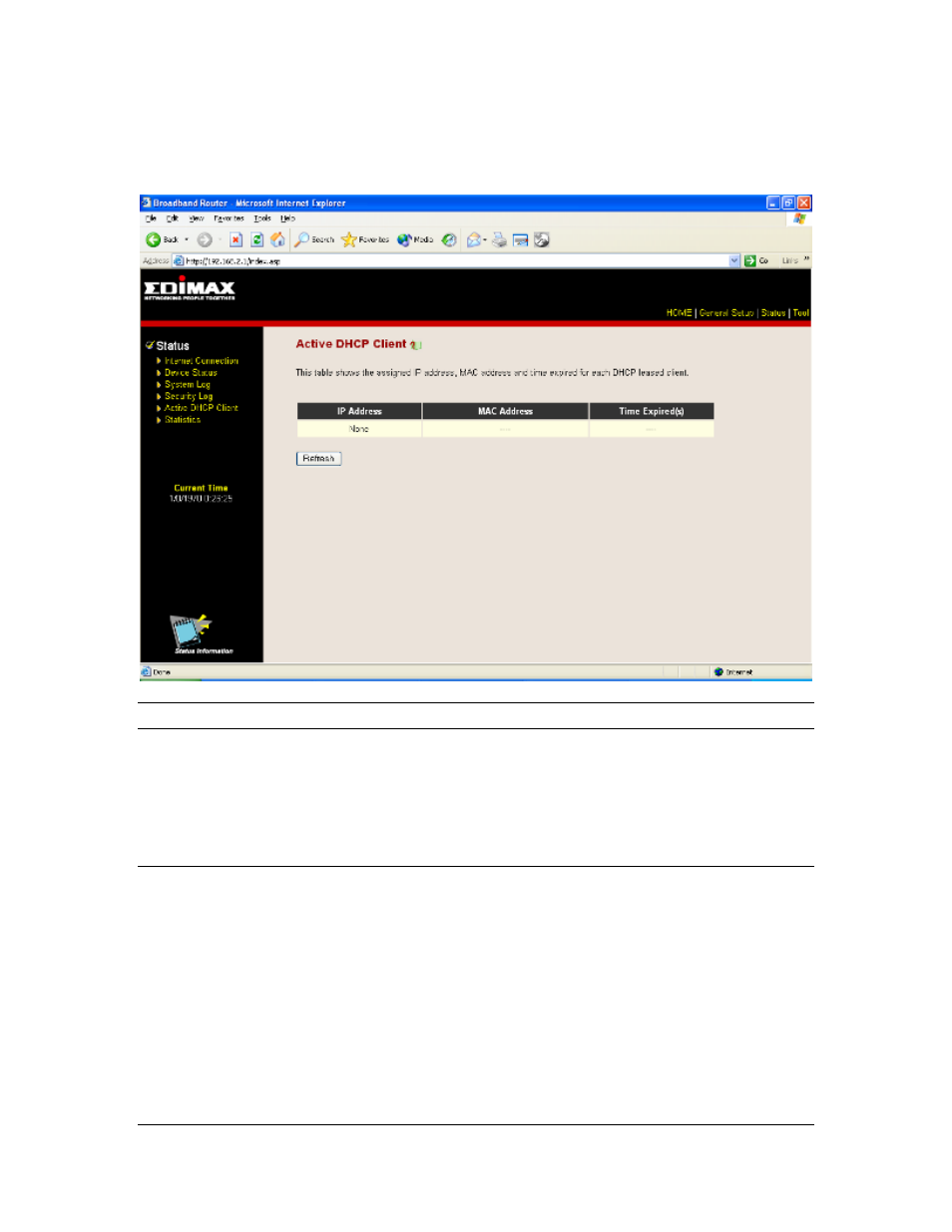 6 active dhcp client | Edimax Technology Multi-Homing Broadband Router User Manual | Page 78 / 87