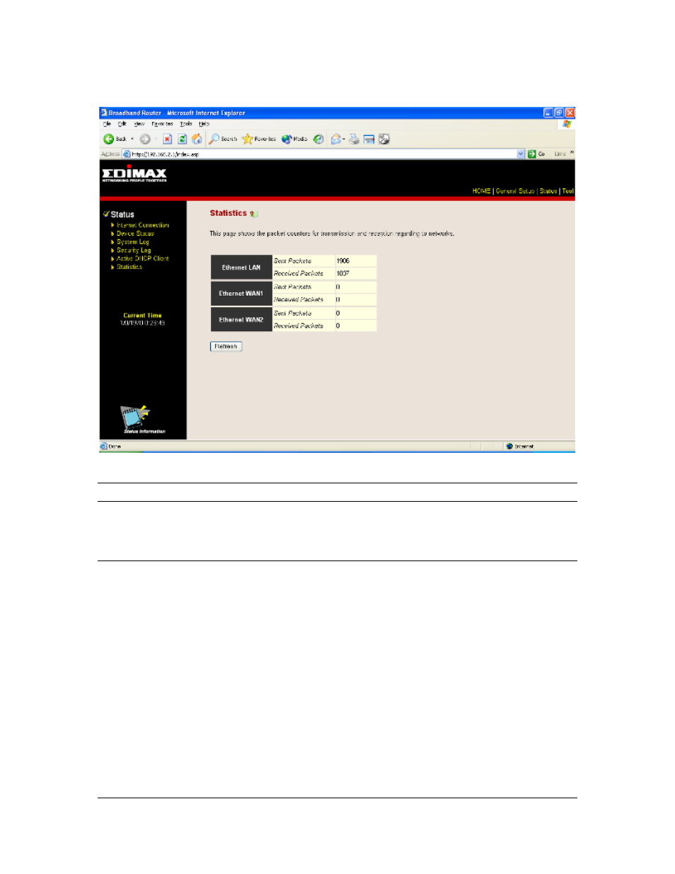 7 statistics | Edimax Technology Multi-Homing Broadband Router User Manual | Page 79 / 87