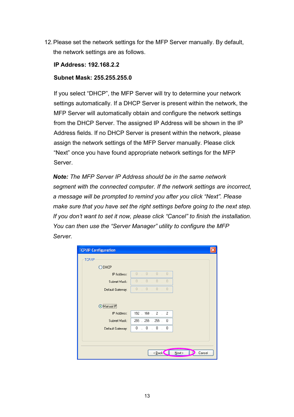 Edimax Technology EDIMAX FAST ETHERNET MFP SERVER VERSION: 2.0 User Manual | Page 19 / 118