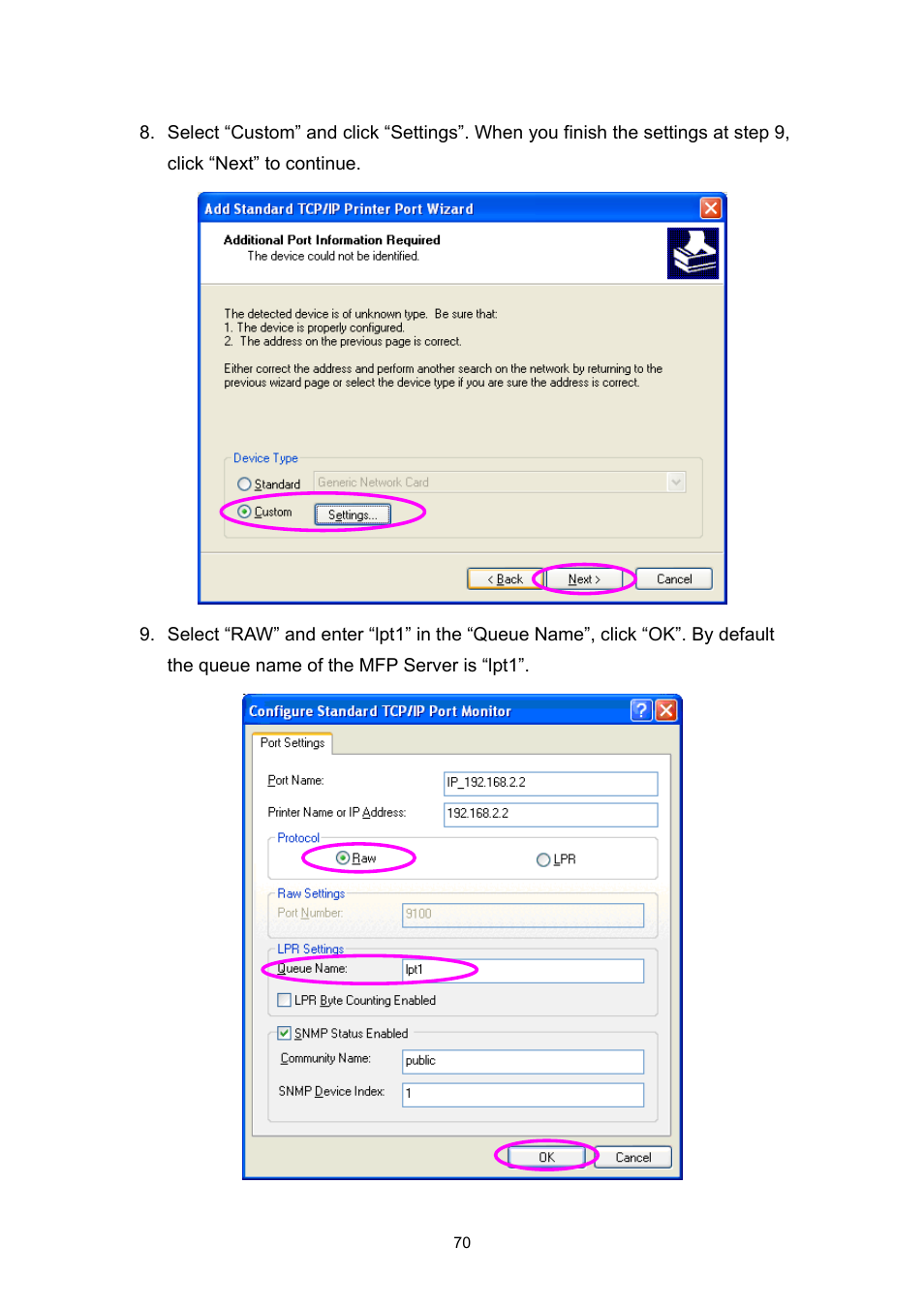 Edimax Technology EDIMAX FAST ETHERNET MFP SERVER VERSION: 2.0 User Manual | Page 76 / 118