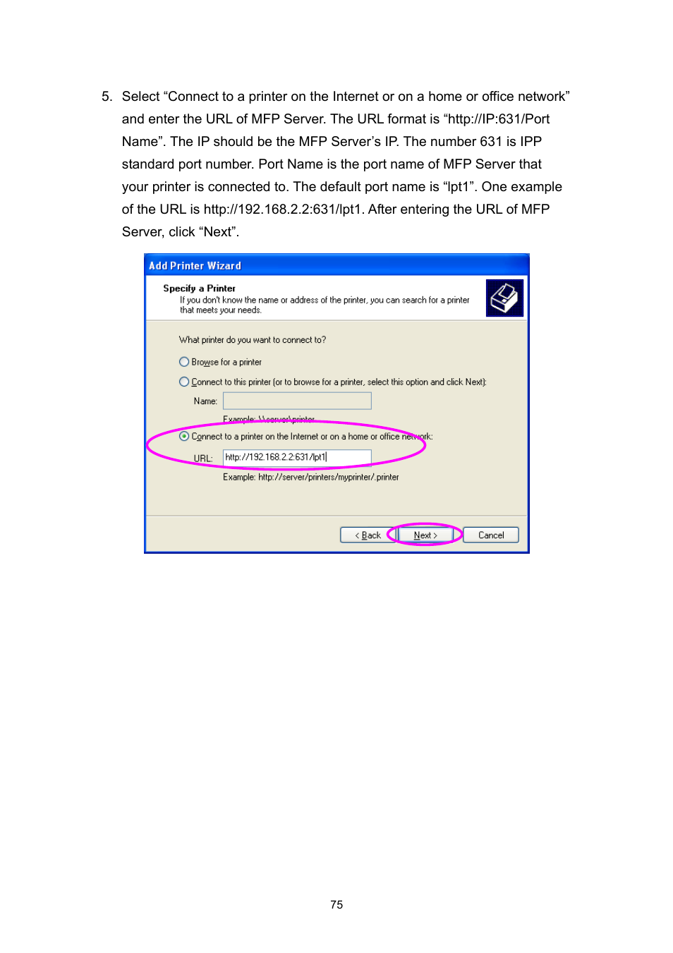 Edimax Technology EDIMAX FAST ETHERNET MFP SERVER VERSION: 2.0 User Manual | Page 81 / 118