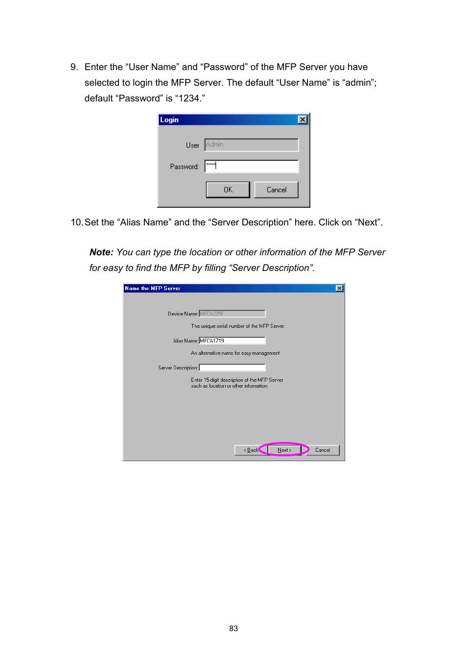 Edimax Technology EDIMAX FAST ETHERNET MFP SERVER VERSION: 2.0 User Manual | Page 89 / 118
