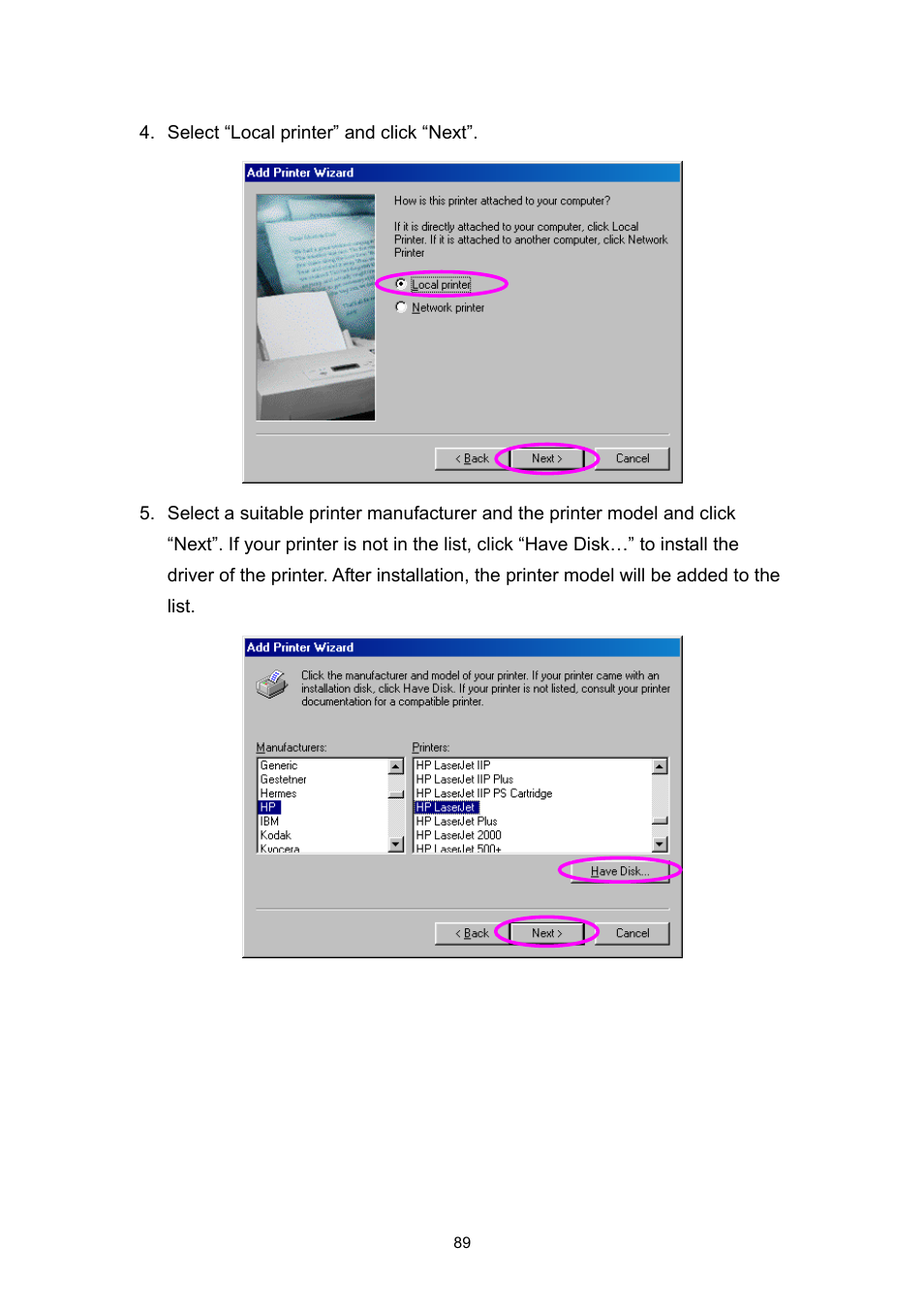 Edimax Technology EDIMAX FAST ETHERNET MFP SERVER VERSION: 2.0 User Manual | Page 95 / 118