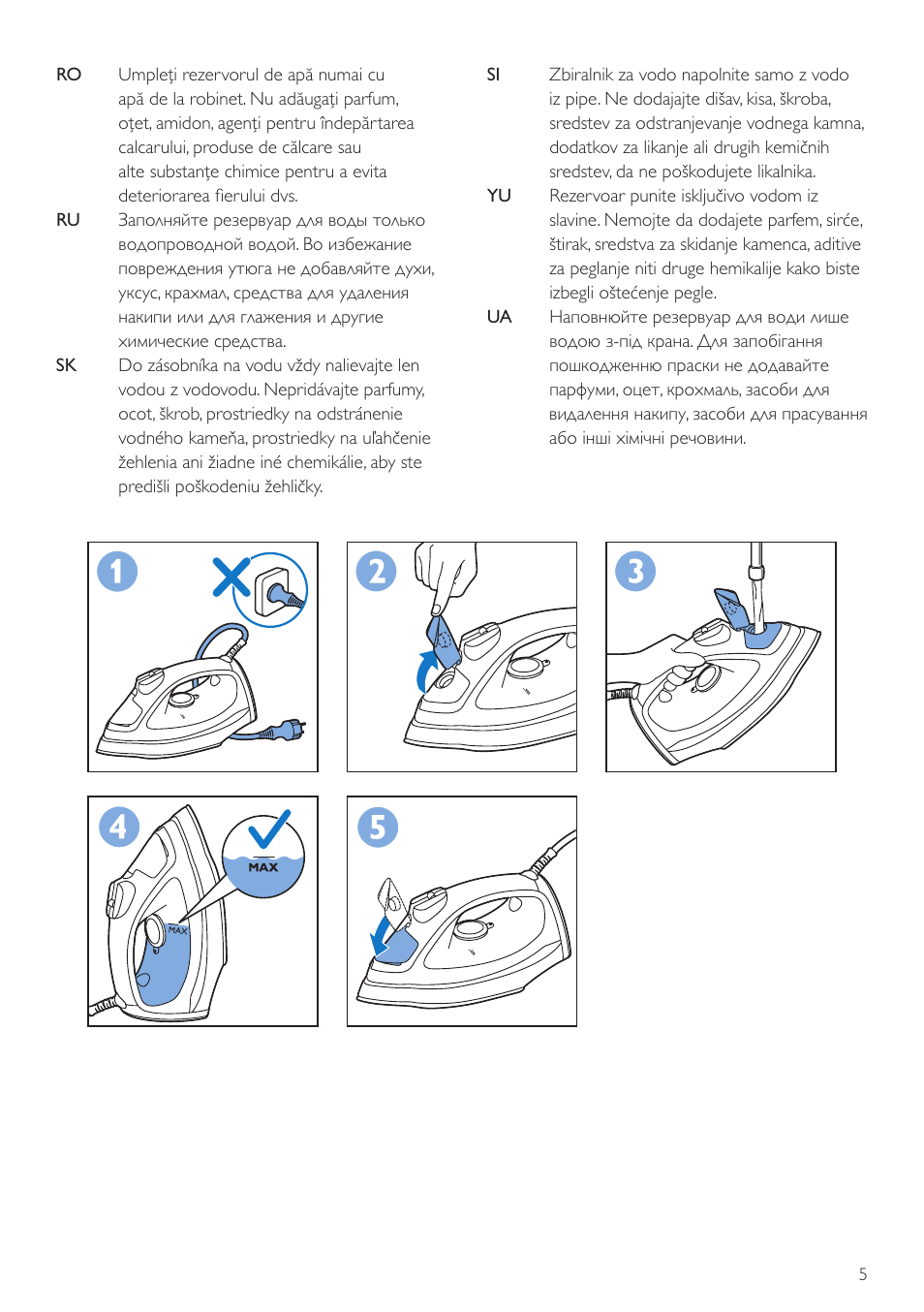 Philips GC2905 User Manual | Page 5 / 24