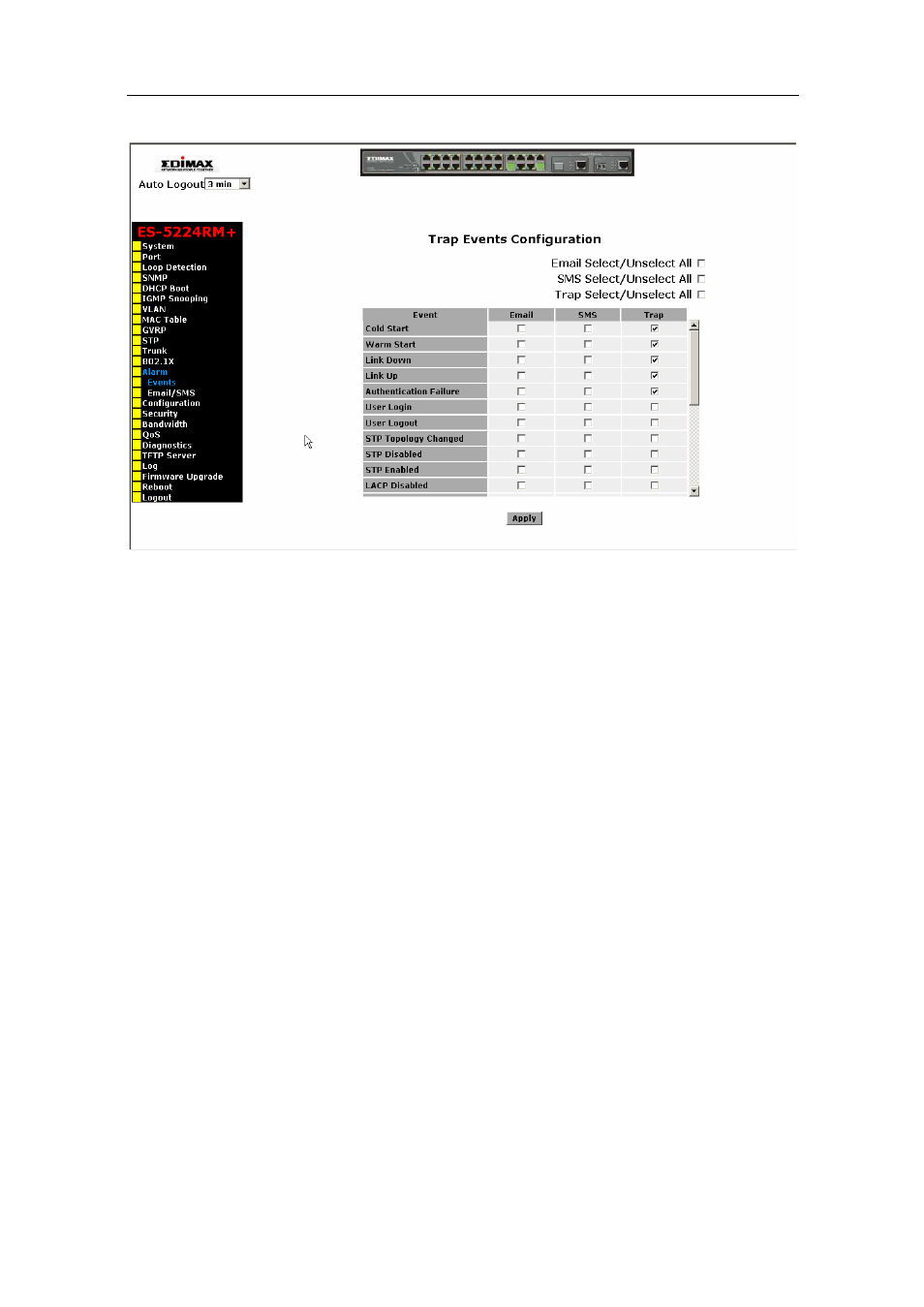 User manual | Edimax Technology ES-5224RM  EN User Manual | Page 124 / 265