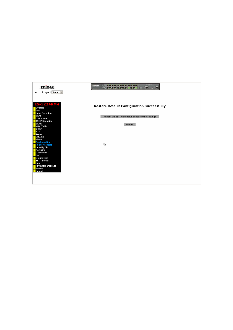 User manual | Edimax Technology ES-5224RM  EN User Manual | Page 129 / 265