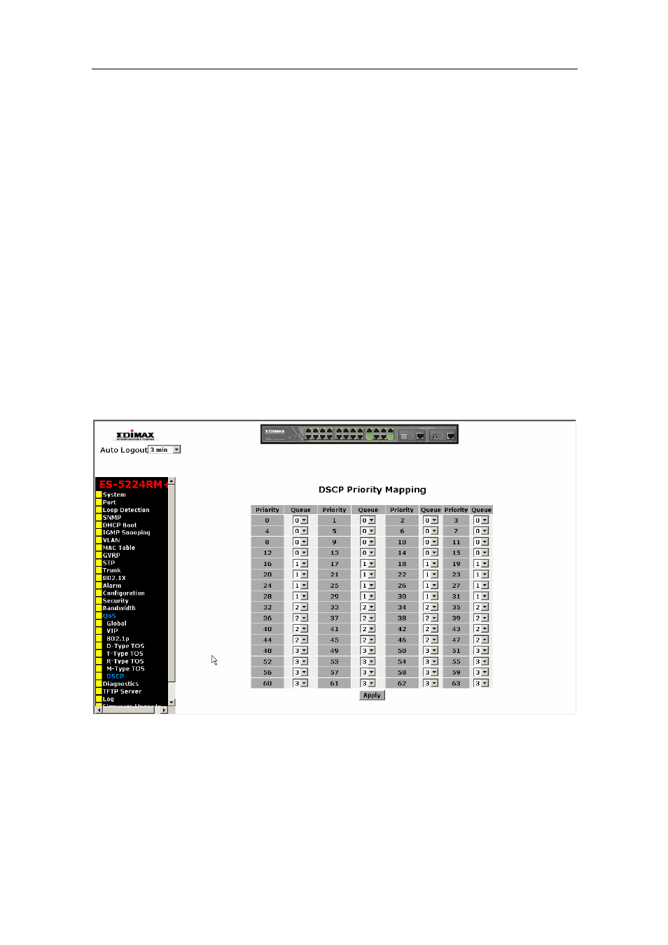 User manual | Edimax Technology ES-5224RM  EN User Manual | Page 155 / 265