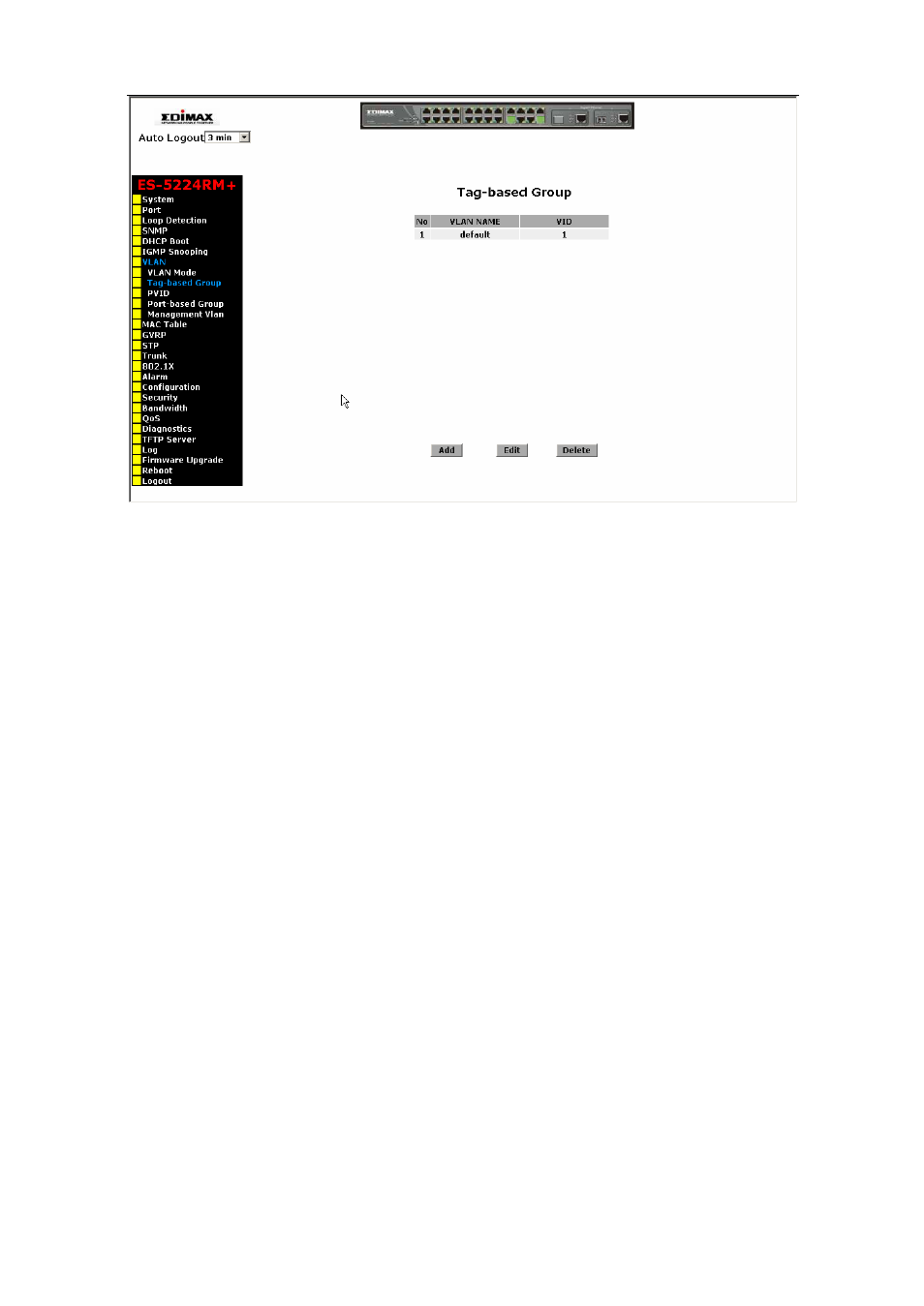 User manual | Edimax Technology ES-5224RM  EN User Manual | Page 76 / 265