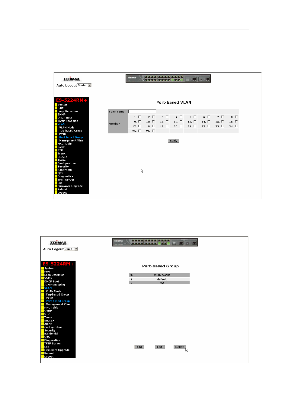 User manual | Edimax Technology ES-5224RM  EN User Manual | Page 82 / 265