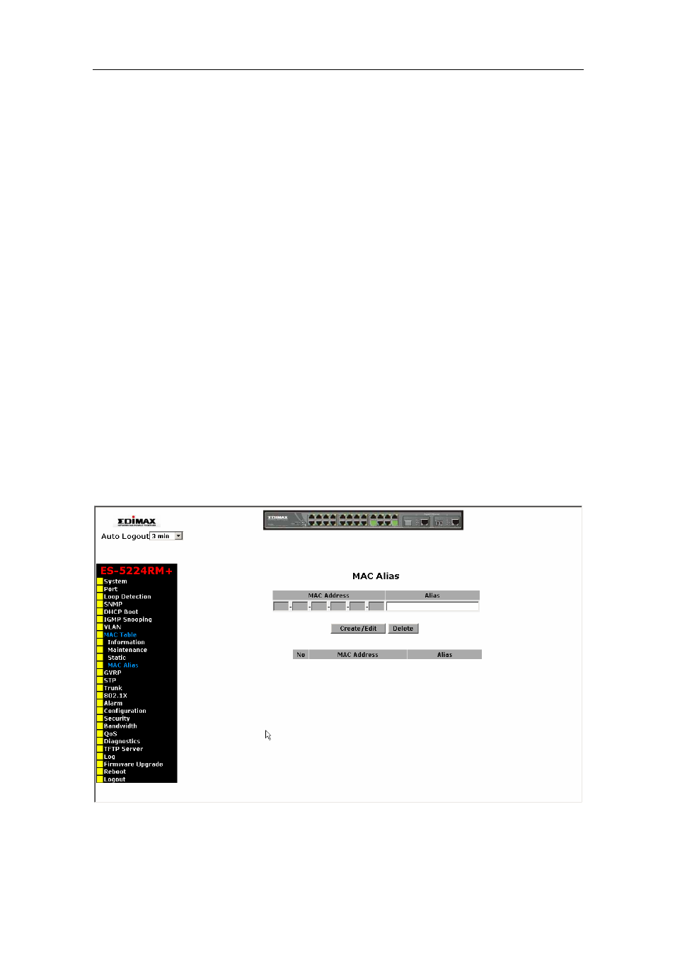 User manual | Edimax Technology ES-5224RM  EN User Manual | Page 89 / 265