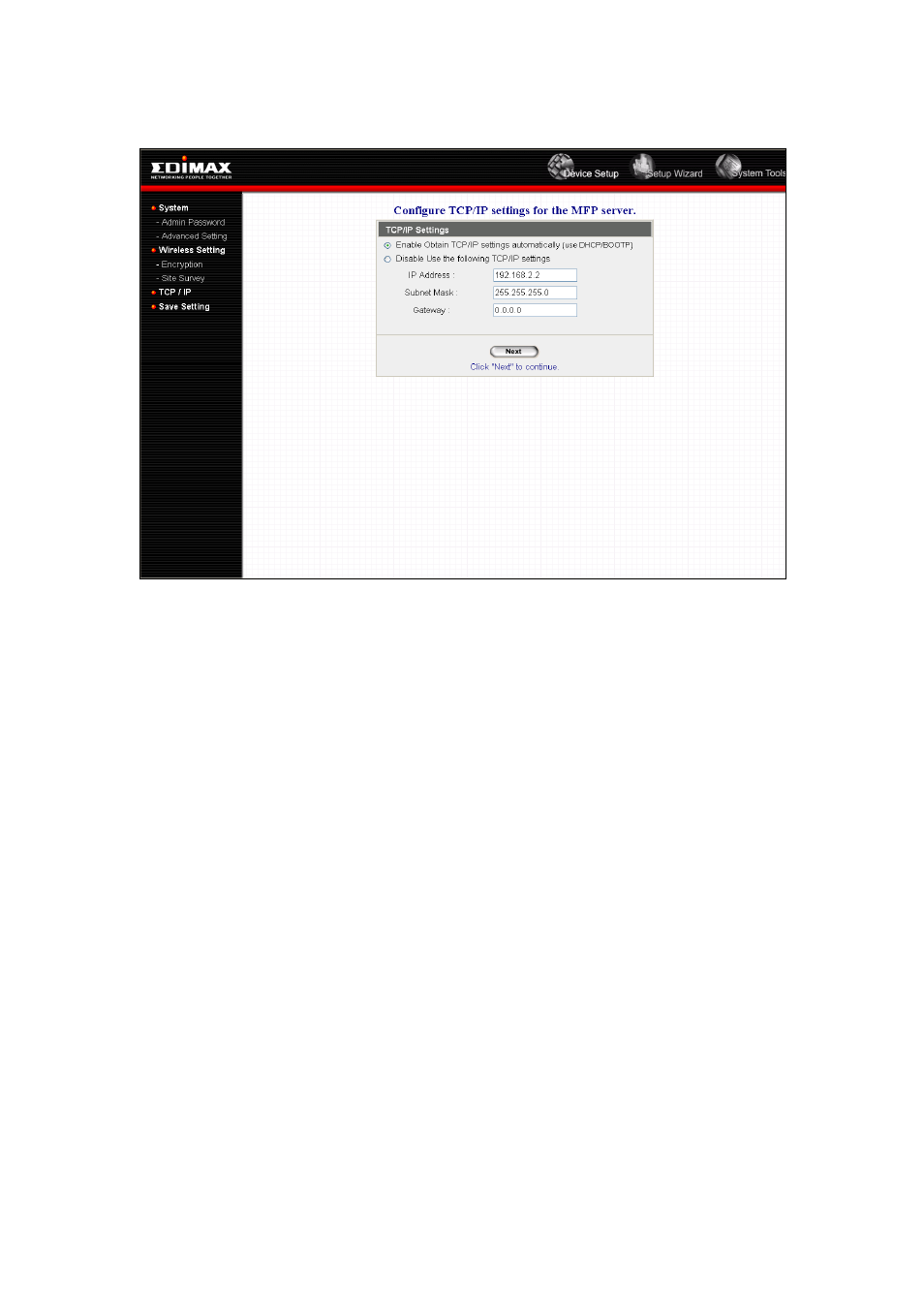 3 tcp/ip | Edimax Technology PS-1206MF User Manual | Page 55 / 61