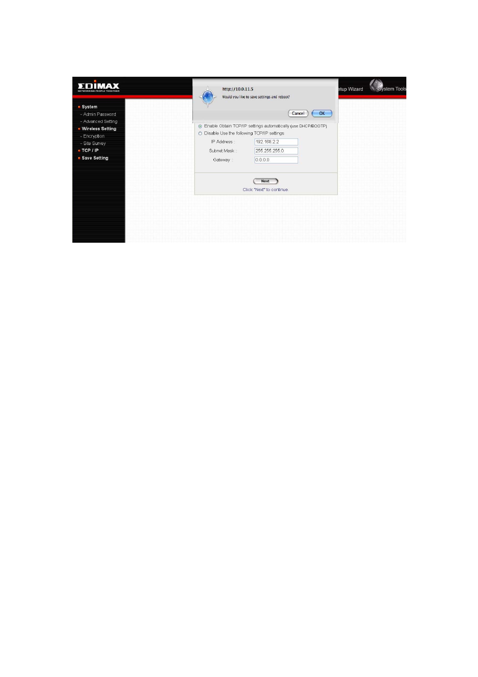 4 save settings | Edimax Technology PS-1206MF User Manual | Page 56 / 61
