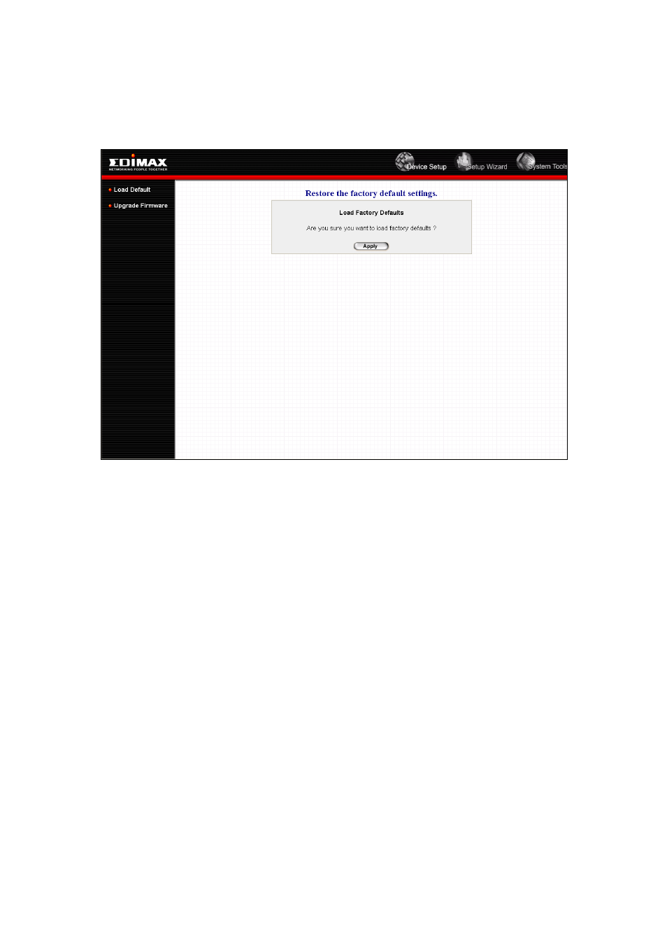 5 system tools, 1 load default | Edimax Technology PS-1206MF User Manual | Page 57 / 61