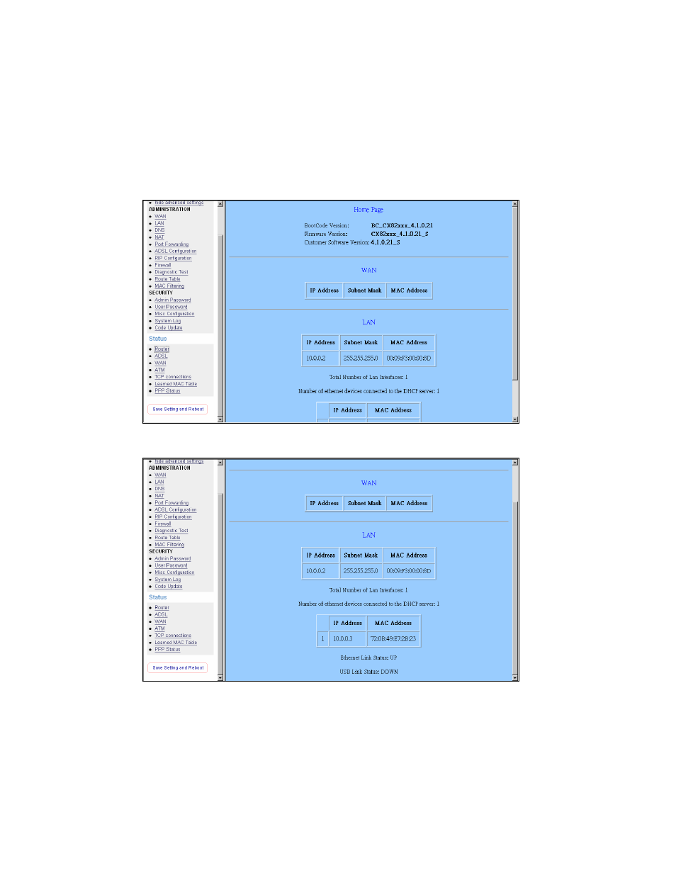 Status, Router | Edimax Technology AR-6024 User Manual | Page 15 / 72