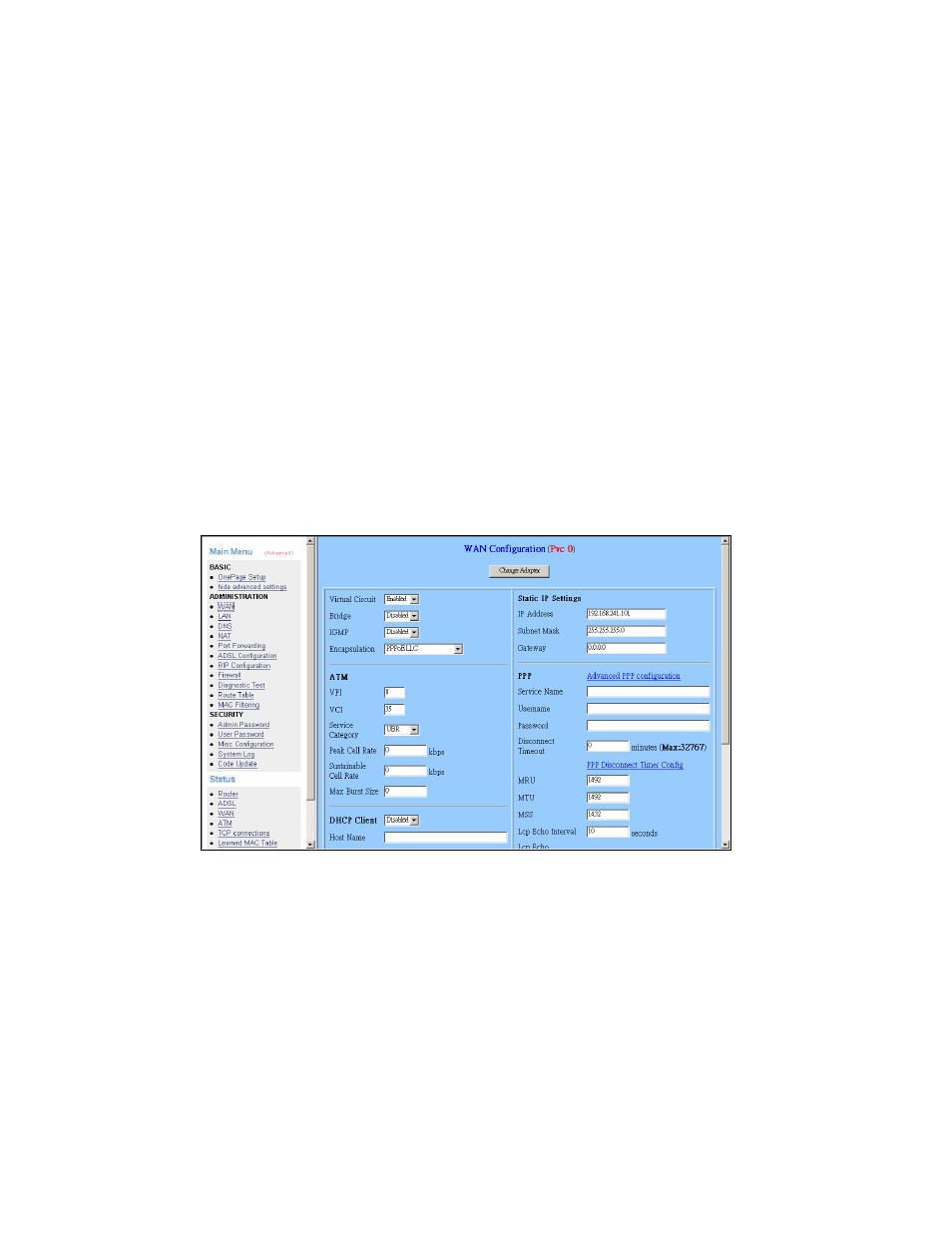 Advanced setting, Administration | Edimax Technology AR-6024 User Manual | Page 24 / 72