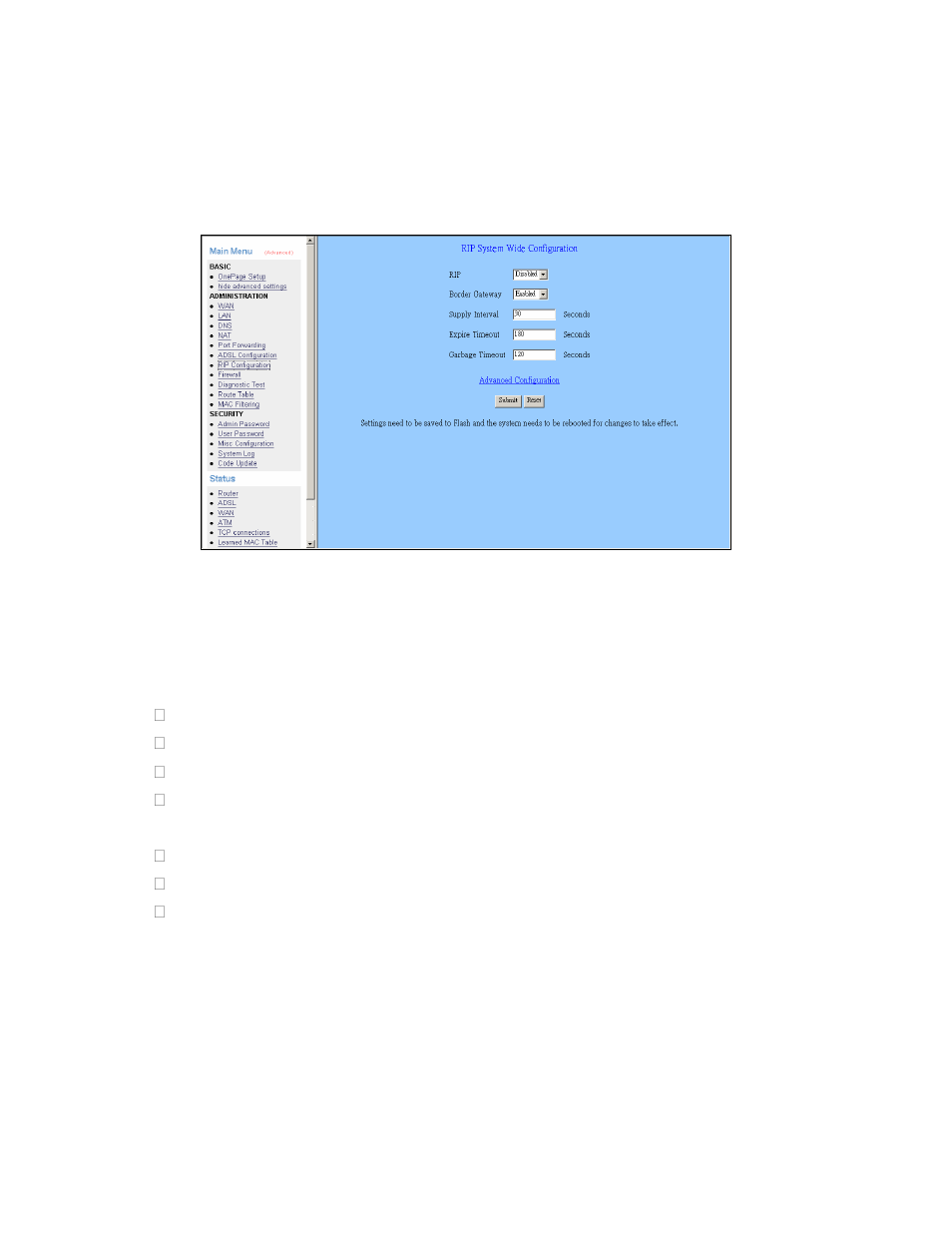 Rip configuration | Edimax Technology AR-6024 User Manual | Page 37 / 72