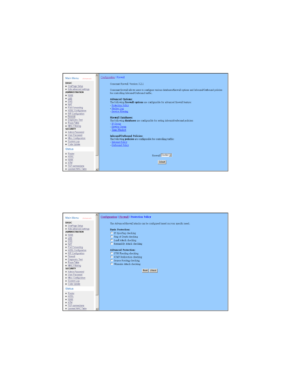 Firewall | Edimax Technology AR-6024 User Manual | Page 38 / 72